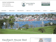 Tablet Screenshot of kaulbachhouse.com